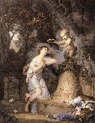 GREUZE, Jean-Baptiste Votive Offering to Cupid ghf Sweden oil painting reproduction